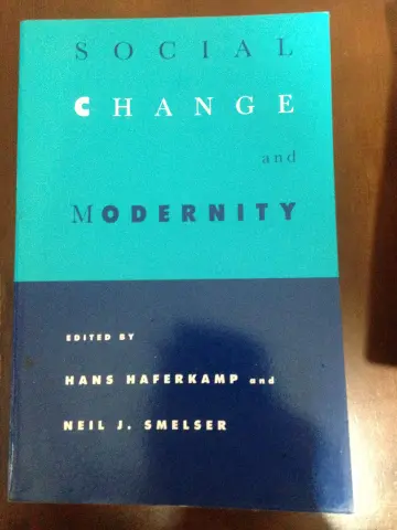 Cover of Social Change & Modernity
