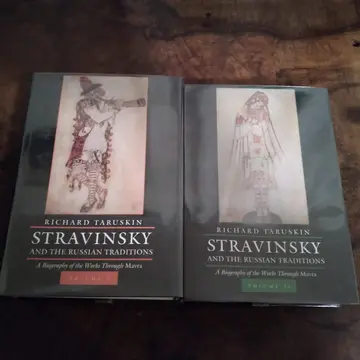 Cover of Stravinsky & the Russian Traditions – A Biography of the Works Through Mavra 2V Set