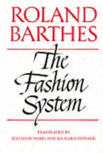 Cover of The Fashion System