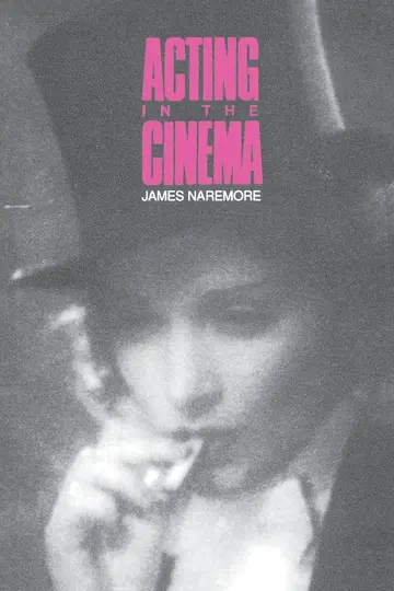 Cover of Acting in the Cinema