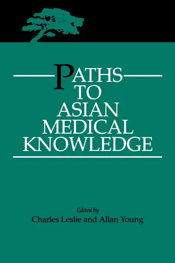 Cover of Paths to Asian Medical Knowledge
