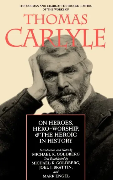 Cover of On Heroes, Hero-worship, & the Heroic in History