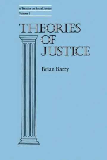Cover of Theories of Justice