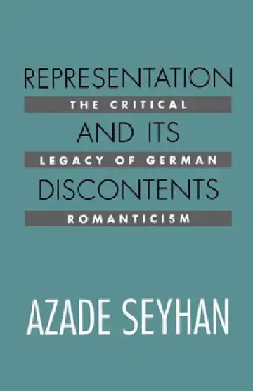 Cover of Representation and Its Discontents