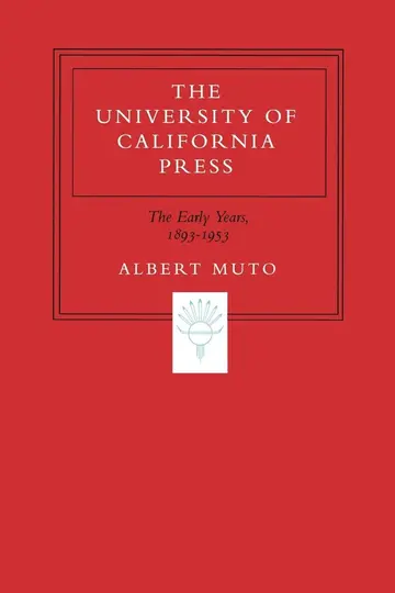Cover of The University of California Press