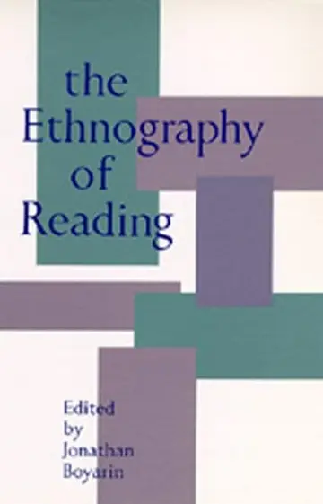 Cover of The Ethnography of Reading