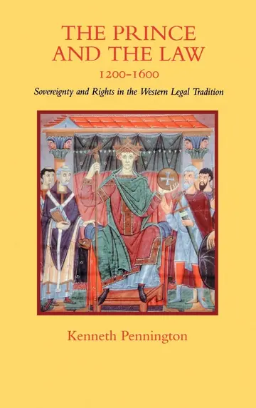 Cover of The Prince and the Law, 1200-1600