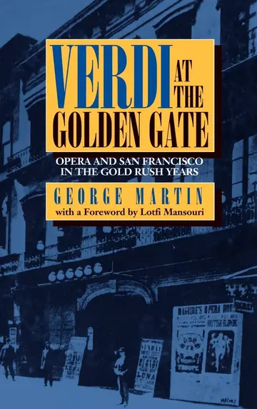 Cover of Verdi at the Golden Gate