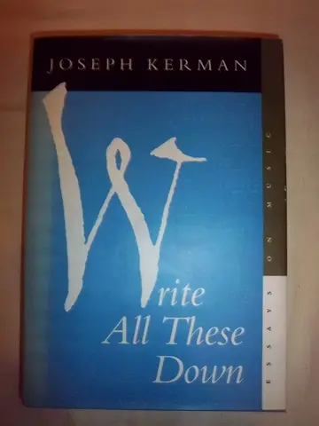 Cover of Write All These Down