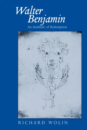 Cover of Walter Benjamin