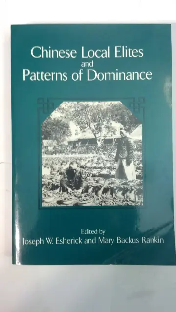 Cover of Chinese Local Elites & Patterns of Dominance
