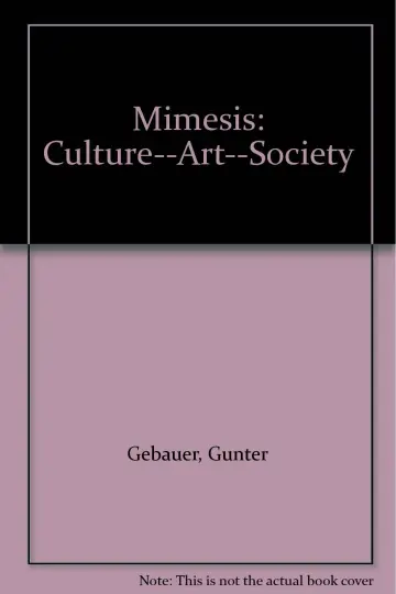 Cover of Mimesis – Culture, Art, Society
