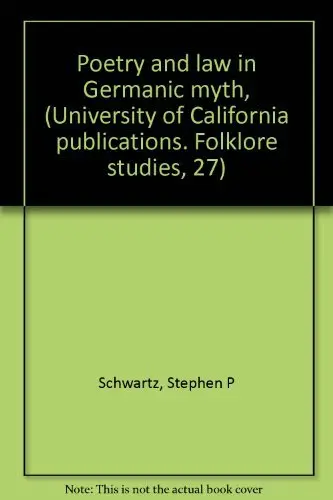Cover of Poetry and law in Germanic myth