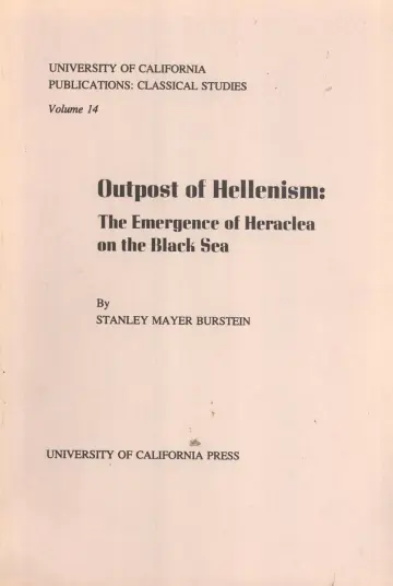 Cover of Outpost of Hellenism