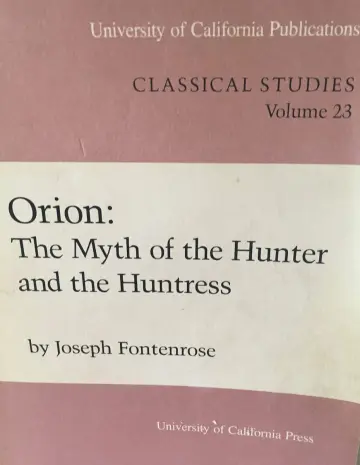 Cover of Orion