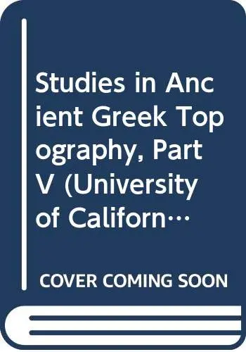 Cover of Classical Studies V31