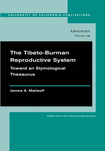 Cover of The Tibeto-Burman Reproductive System