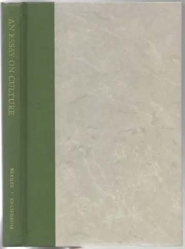 Cover of An Essay on Culture – Symbolic Structure & Social Structure