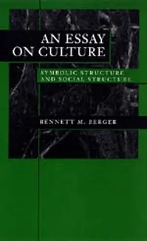 Cover of An Essay on Culture – Symbolic Structure & Social Structure (Paper)
