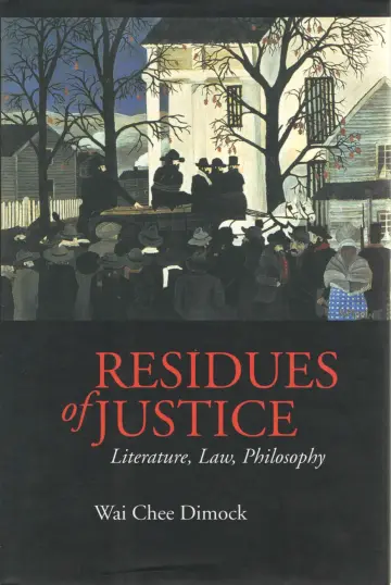 Cover of Residues of Justice – Literature, Law, Philosophy