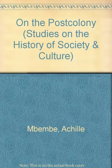 Cover of On the Postcolony