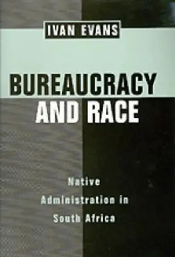 Cover of Bureaucracy and Race