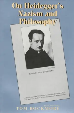 Cover of On Heidegger′s Nazism & Philosophy