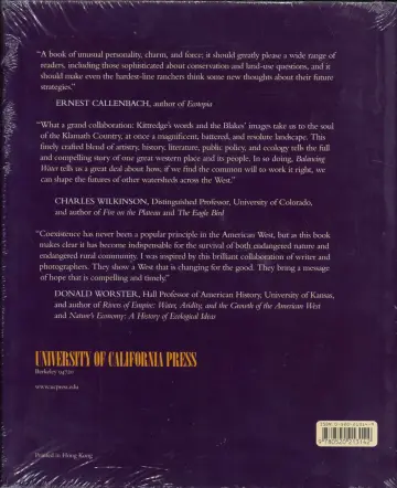 Cover of Balancing Water