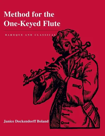 Cover of Method for the One-Keyed Flute