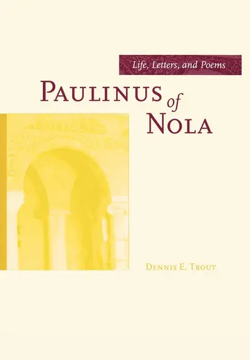 Cover of Paulinus of Nola