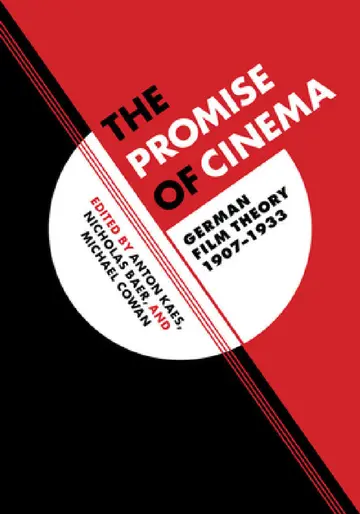 Cover of The Promise of Cinema