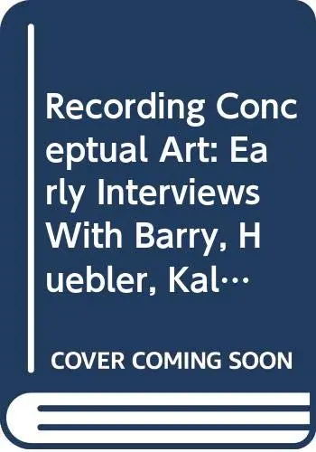 Cover of Recording Conceptual Art