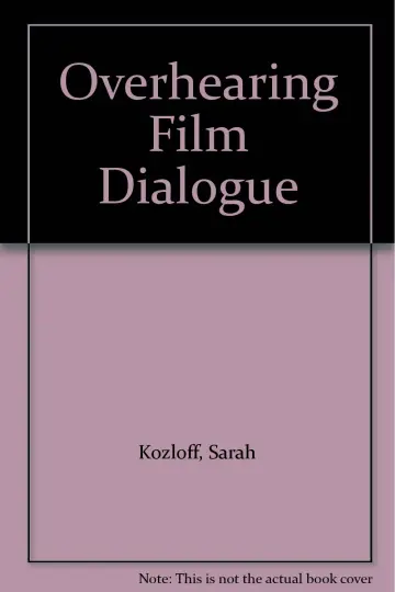 Cover of Overhearing Film Dialogue