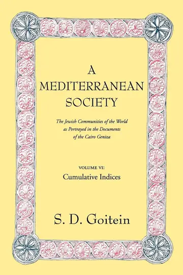 Cover of A Mediterranean Society