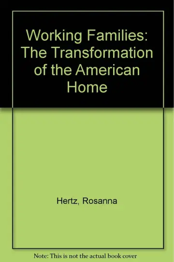 Cover of Working Families