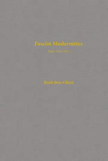 Cover of Fascist Modernities