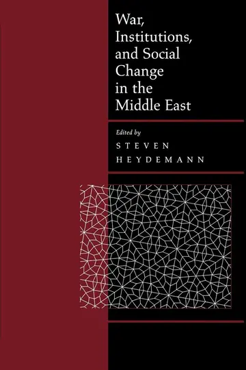 Cover of War, Institutions, and Social Change in the Middle East