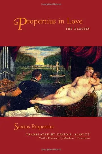 Cover of Propertius in Love