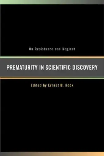 Cover of Prematurity in Scientific Discovery