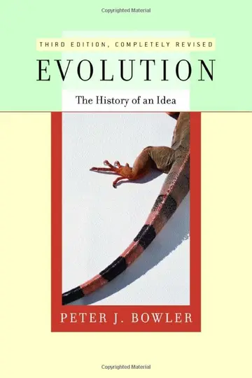 Cover of Evolution – The History of an Idea 3e
