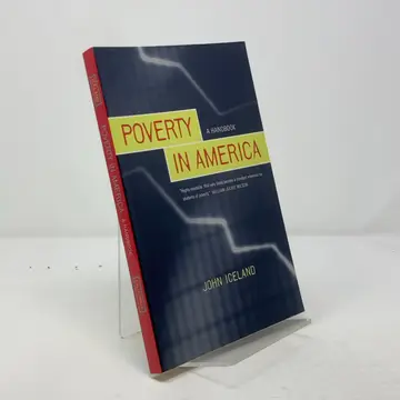 Cover of Poverty in America – A Handbook