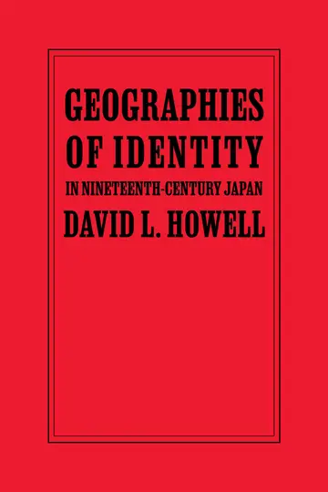 Cover of Geographies of Identity in Nineteenth-Century Japan
