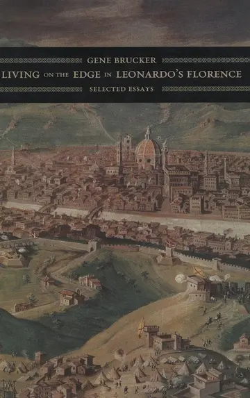 Cover of Living on the Edge in Leonardo's Florence