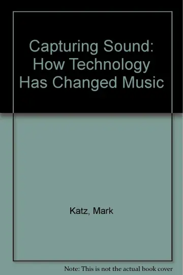 Cover of Capturing Sound