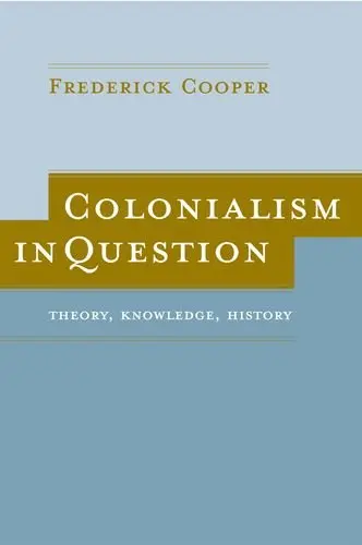 Cover of Colonialism in Question