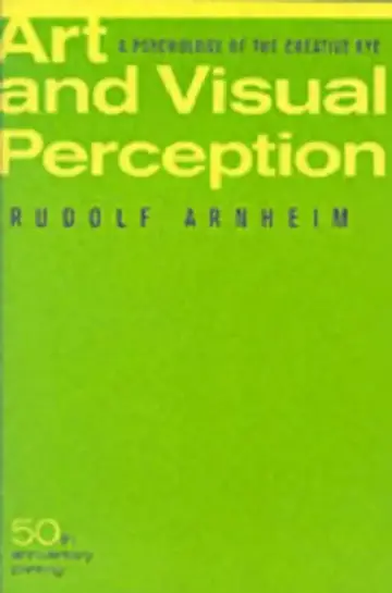 Cover of Art and Visual Perception