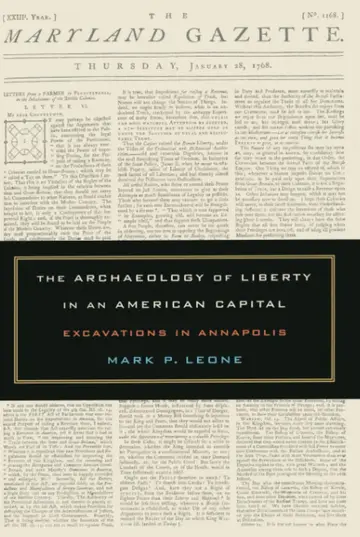 Cover of The Archaeology of Liberty in an American Capital