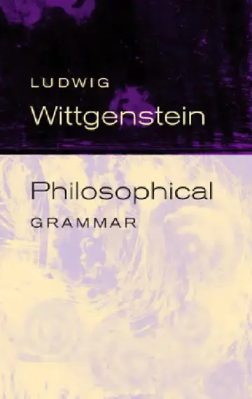 Cover of Philosophical Grammar
