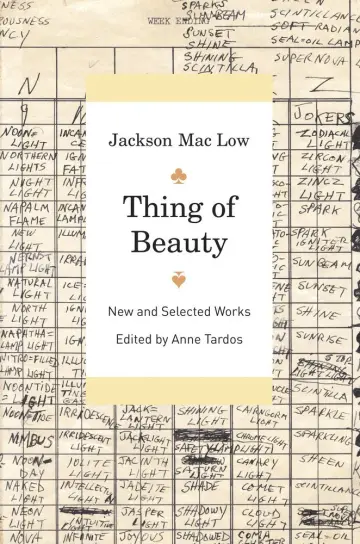 Cover of Thing of Beauty – New and Selected Poems