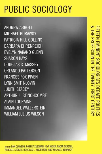 Cover of Public Sociology